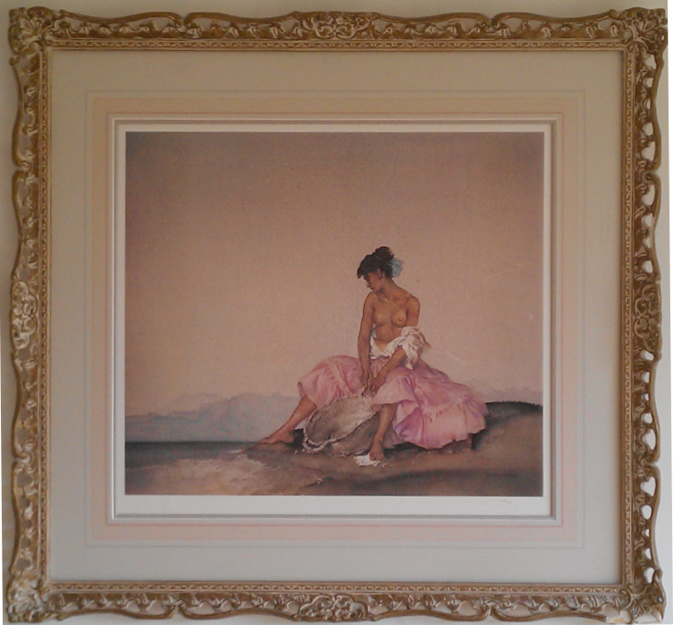 russell flint Ariadne framed