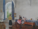 russell flint conversation piece