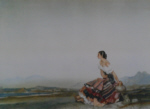 sir william russell flint Esperanza signed limited edition print