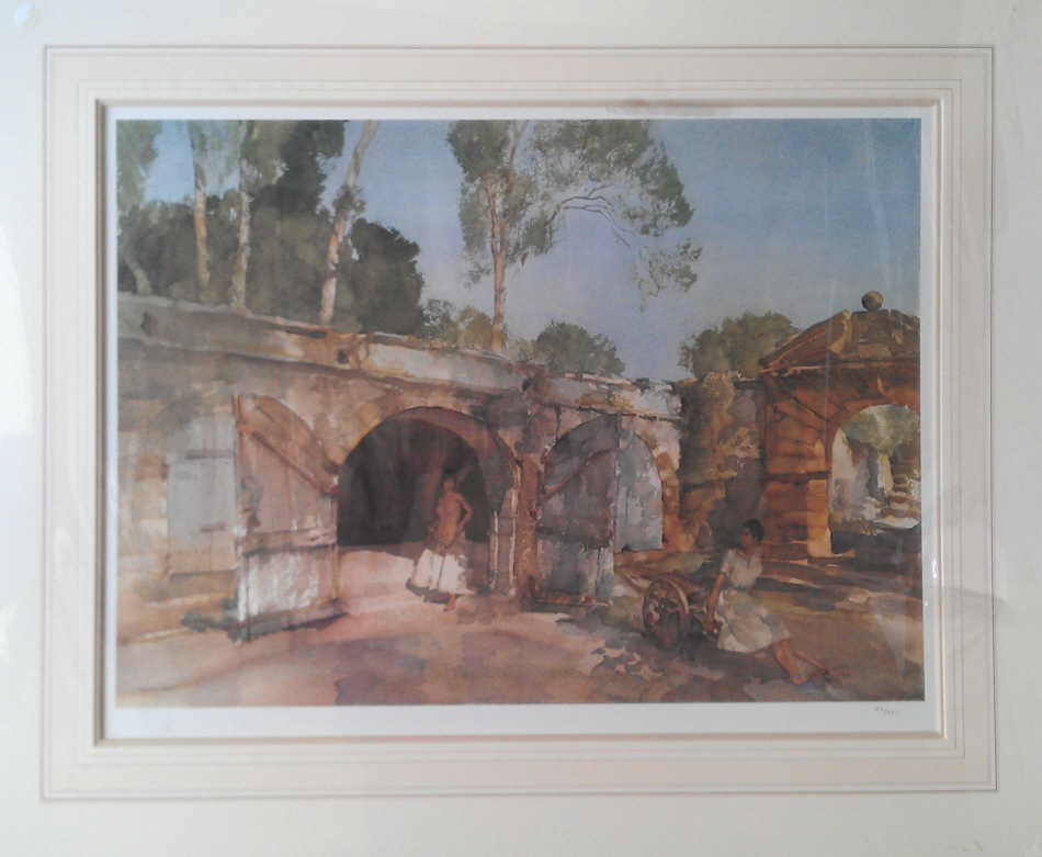 russell flint giselle and julietta print russell flint giselle and julietta print