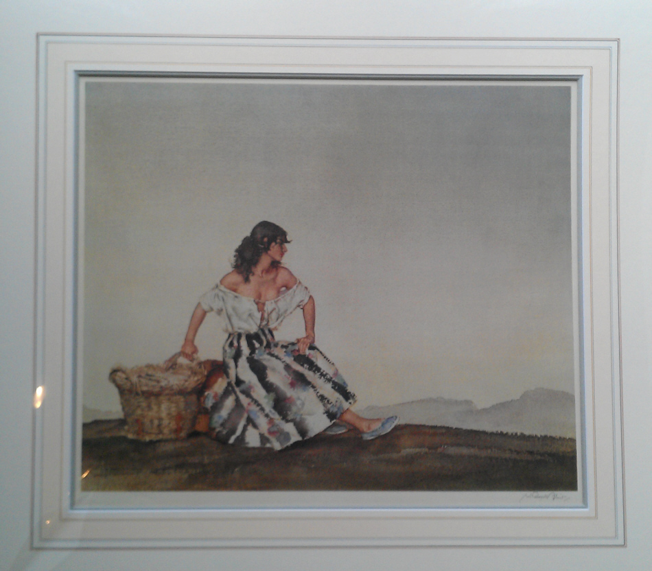 russell flint griselda print