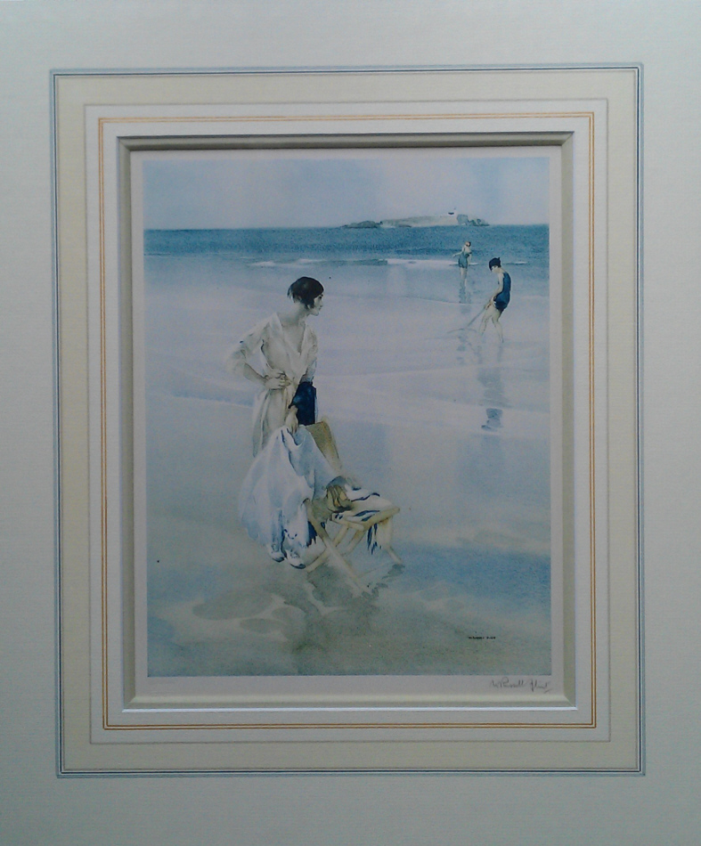 russell flint guardian print