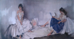 sir william russell flint Interlude signed limited edition print