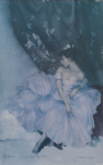 russell flint mauve frock