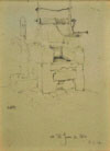 The Well at St. Jean de Cole, original drawing