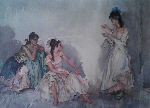sir william russell flint The Pendant signed limited edition print