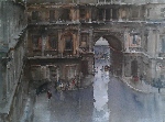 sir william russell flint the Royal Academy Courtyard limited edition print