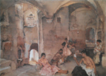 sir william russell flint Symposium at Lucenay limited edition print