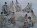 sir william russell flint Variations on a Theme signed limited edition print